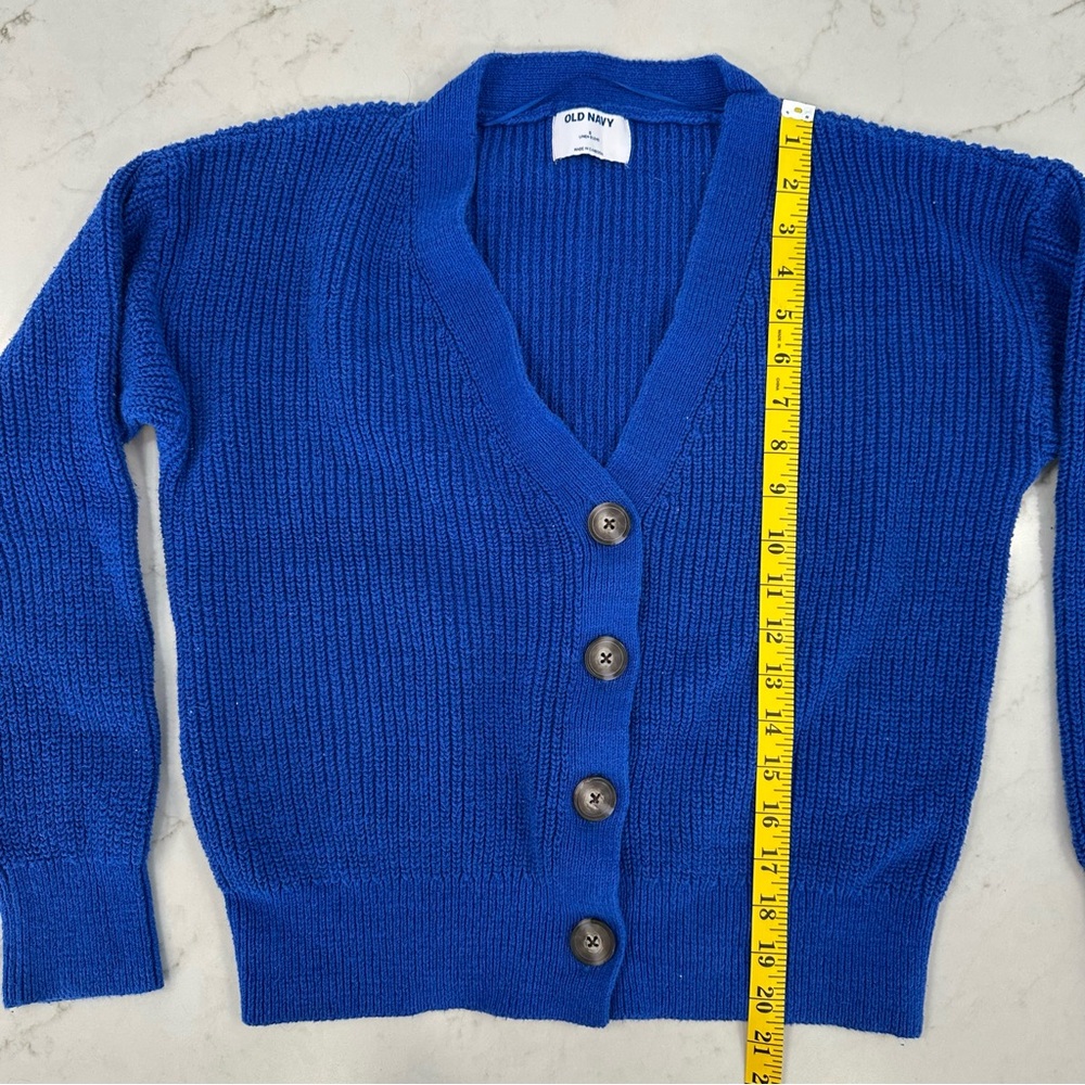 Old Navy Royal Blue Cardigan - Picture 5 of 5